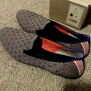 Rothy’s Loafer Size 8-Coral Dot